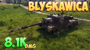 Blyskawica - 3 Фрагов 8.1K Урона - Без перерыва! - Мир Танков