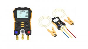 Электронный цифровой манометрический коллектор Hti HT-750