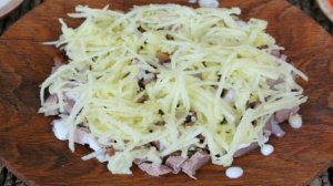 Французский салат на Новый год