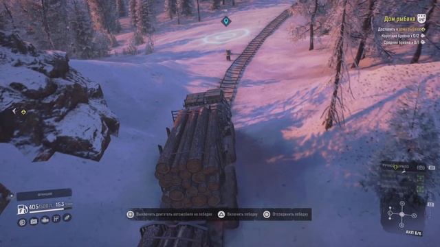 Snow Runner. Прохождение игры на PS5. Контракт: Дом рыбака. смотреть онлайн