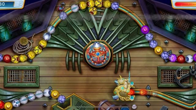 Atlantisor (аналог Zuma) уровень 16-2 Deck 2 • Обзор CrazyTwin