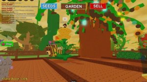 Посадил Эмбер лилию (самое новое растение в Grow a Garden)
