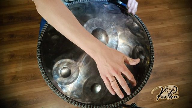 KurPan | Handpan D Romanian Hijaz 9 | D / G A A# C# D E F A | нержавейка смотреть онлайн