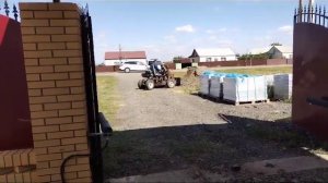 Мини погрузчик с кпп от 08ваз