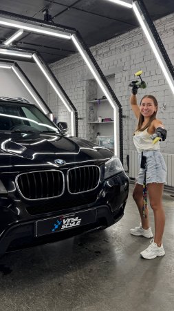 Полировка кузова автомобиля BMW X3