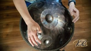 KurPan | Handpan D Romanian Hijaz 9 | D / G A A# C# D E F A | нержавейка