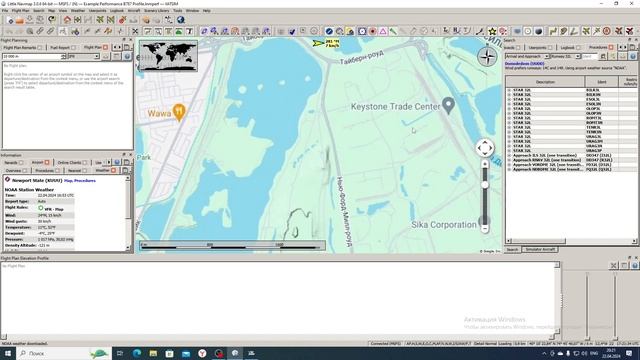 Microsoft Flight Sim полет по ориентирам США (7 участок) смотреть онлайн