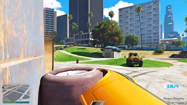 СПУСК БЕЗ ТОРМОЗОВ НА ГИГАНТСКОМ БУРГЕРЕ ПО ТРАМПЛИНУ смотреть онлайн