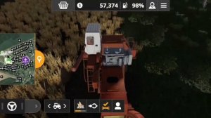 уборка поля на ниві СК 5 дід віддав комбайн (Farming simulator 20