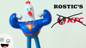 Геройчики в Ростикс! Петушара, Котэ, Заяц и Ящерица в деле