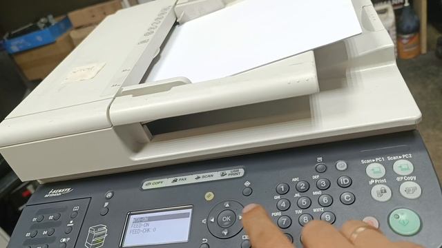 Canon mf5940 проверка работы моторов ADF смотреть онлайн