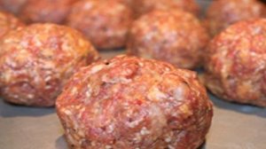 Фрикадельки из говяжьего фарша