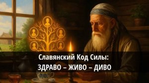 Славянский Код Силы: ЗДРАВО – ЖИВО – ДИВО | Энергетическое Послание Рода
