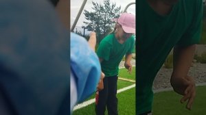 гуляем на стадике в лагере