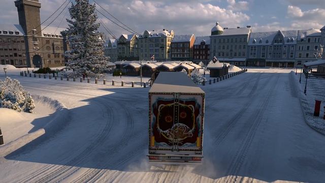 Зимняя страна 2024/ Winterland 2024.#ETS2#EuroTruckSimulator2 смотреть онлайн