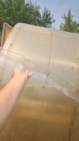 Самоделка приспособление Жёлоб для сбора воды своими руками #diy #полезныесоветы #хитрости