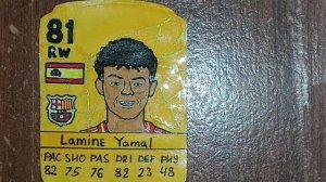 Новые карточки из бумаги ФК25 FC25