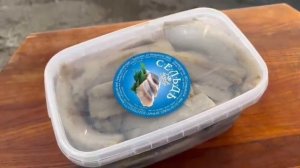 Филе селёдки в масленной заливки