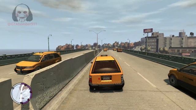 Такси (GTA IV WTF moments) смотреть онлайн