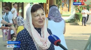 В Свято-Троицком монастыре прошел молебен в честь святителя Луки, архиепископа Симферопольского