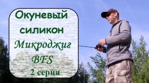 Окуневый силикон. Микроджиг. BFS. 2 серия