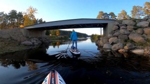 Осенняя сап-прогулка по Вуоксе