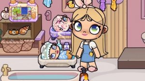 MilaGameУБОРКА - КЕША УЛЕТЕЛ В ОКНО AVATAR WORLD ИСТОРИЯ 💕 РУТИНА СЕМЬИ 👨👩👧👦 ОБНОВЛЕНИЕ СЕР