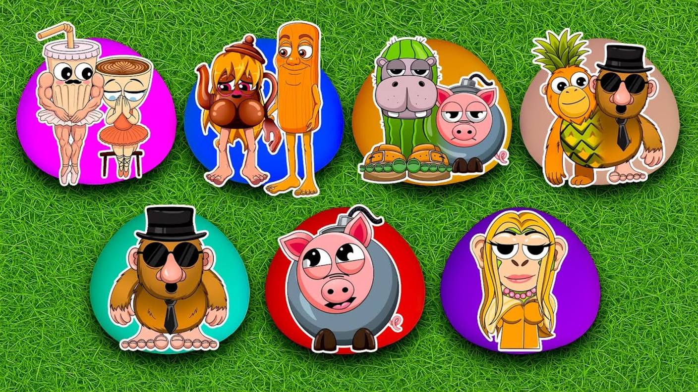 СПРУНКИ-КУБИКИ: Кто тебе выпадет? Маттео, Лаваканита или Та-Та? 🎲✨