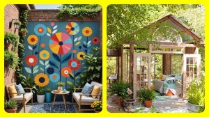 Уютный уголок в саду / A cozy corner in the garden 🌿🌸