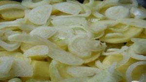 Картофель с грибами в духовке