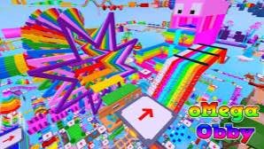 Прохожу oMegaObby в Roblox