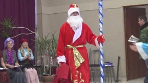 Новогодний утренник в доме престарелых.Вологда.Грязовкц.2018.