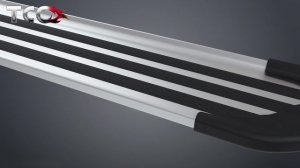 Алюминиевые пороги серии Slim line от российского производителя автоаксессуаров ТСС