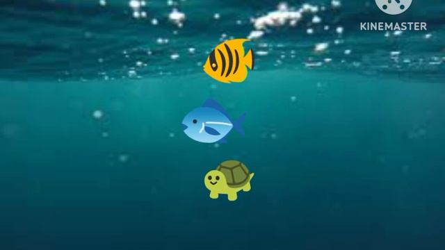 Фон для рекламы аквариум океан и рыбы телефоны вместо