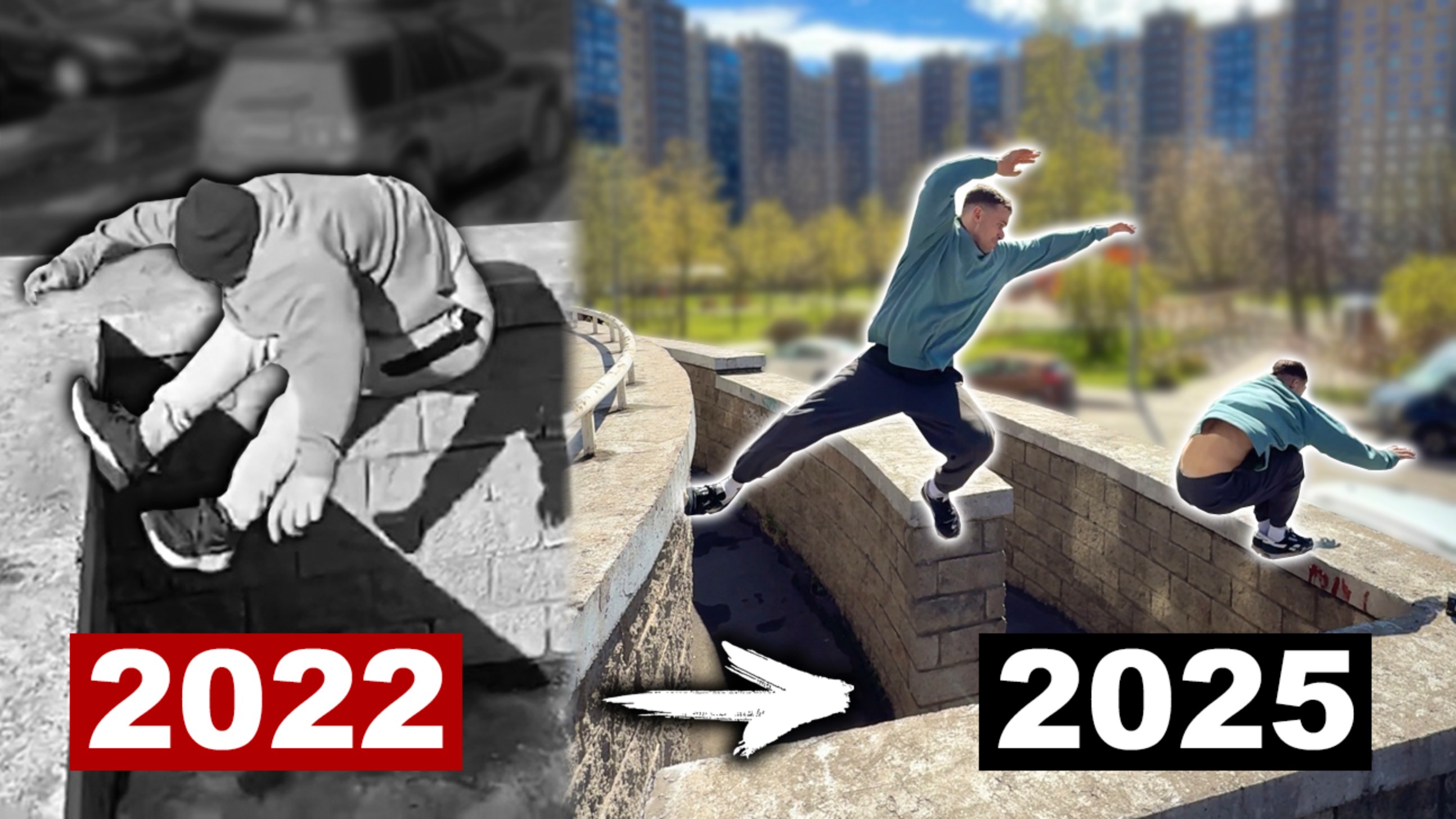 ВЕРНУЛСЯ СПУСТЯ 3 ГОДА! / 10 ПАРКУР ЧЕЛЛЕНДЖЕЙ на севере города / Фэйлы, Охрана, Паркур от 1 лица