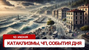 Катаклизмы за день 10.06.2025. Новости, ЧП, события дня