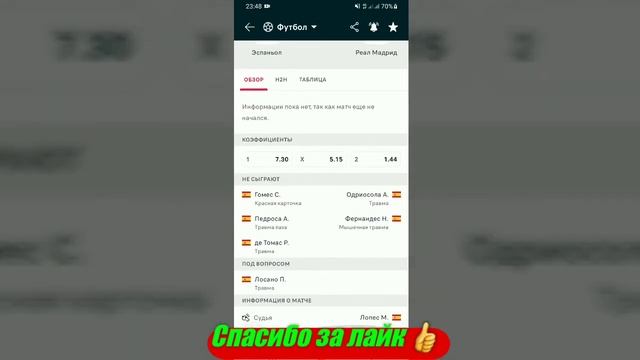 Барселона - Вальядолид / Эспаньол - Реал Мадрид | Прогно