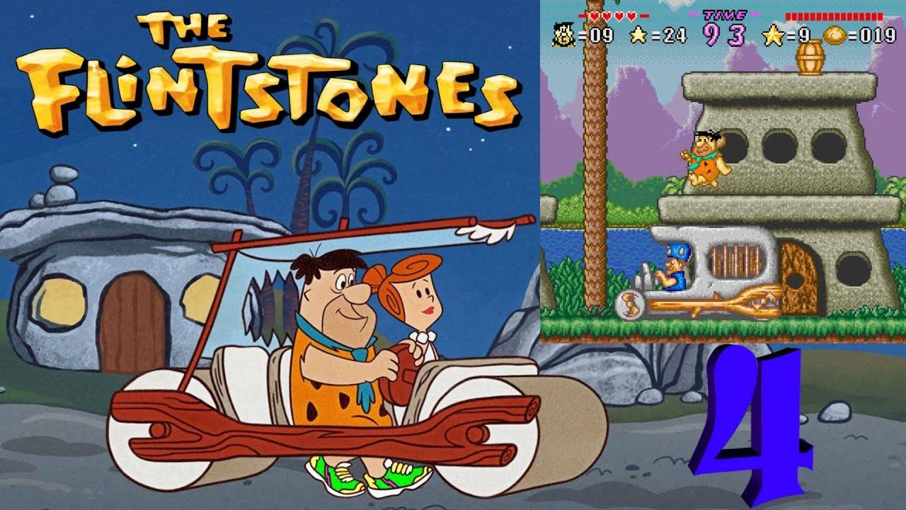 The Flintstones_ The Treasure of Sierra Madrock ● Snes ● Прохождение ч.4 _ Белка и Monster