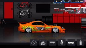 Как настроить супру в pixel car racer