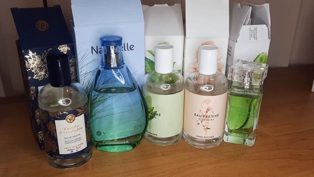 Мои ароматы Yves Rocher на начало 2025 года