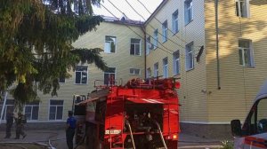 Более 40 человек эвакуированы из-за пожара в больнице в Нижегородской области