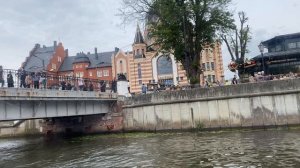 По Калининграду на катере .Июнь 2025