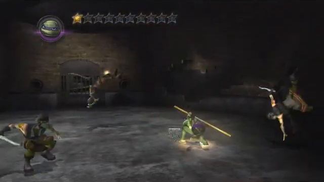 черепашки ниндзя TMNT 2007 (pc) прохождение 1 часть смотреть онлайн