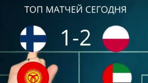 ТОП футбольных матчей на сегодня (10.06)