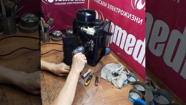 Кофемашина Melitta Varianza не подаёт воду | Ремонт кофемашин в СПб смотреть онлайн