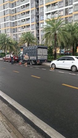 Что бывает во Вьетнаме за не правильную парковку.