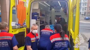 Врачи продолжили операцию в горящем здании больницы в Нижнем Новгороде