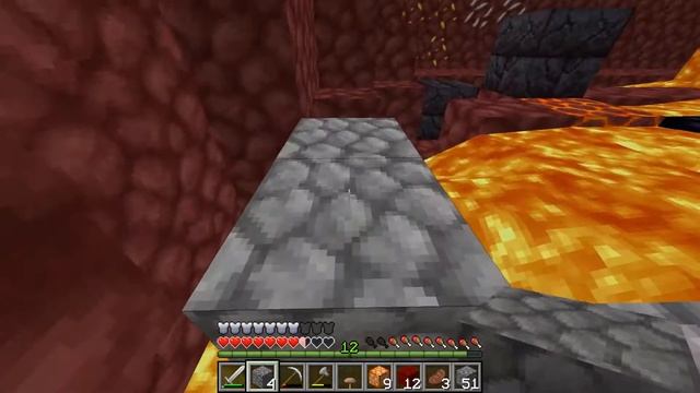 ПОПАЛИ В АДСКИЙ МИР! ВЫЖИВАНИЕ В МАЙНКРАФТ 1.16.2 #10 смотреть онлайн