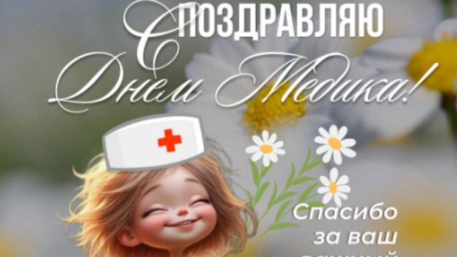 Поздравление медиков с днем медицинского работникам 🎂