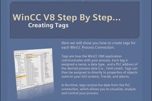 WinCC v8.0 Step By Step 4 Create Tags under S7 PLC Connection Learn SCADA Programming #winccguru